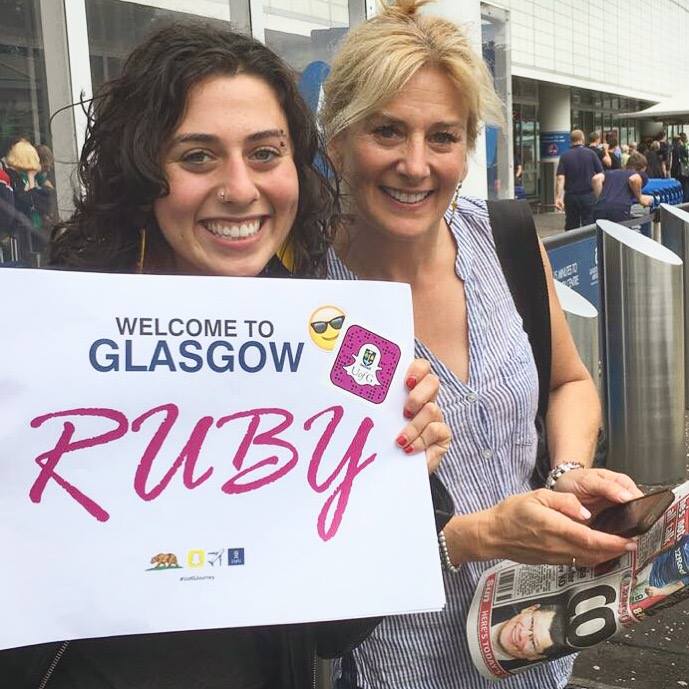 California to Glasgow: Ruby Elson